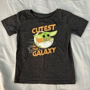 🔴 3/$10 Baby/Toddler Baby Yoda Tee - Size 24M